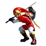 Legend of Zelda Ocarina of Time Adult Link Fire Tunic Statue
